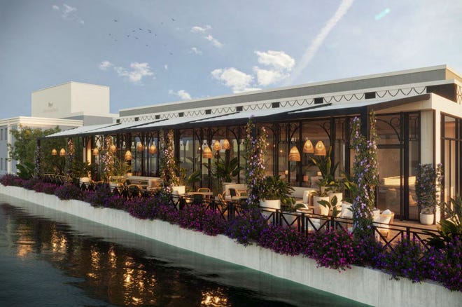 The greenery planned for both the interior and exterior of Tutto Mare will be real, said designer Dominic Kozerski.